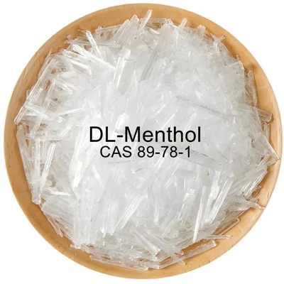 メーカーの供給99％DL-Menthol CAS 89-78-1